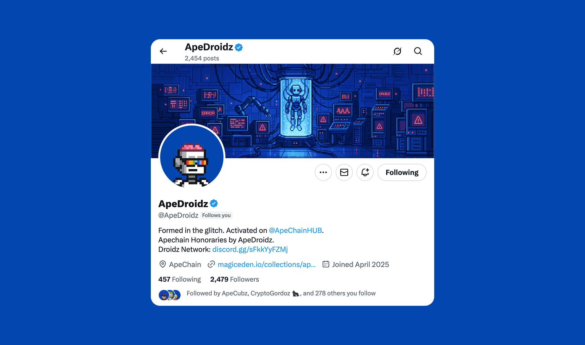 ApeDroidz — visual 1